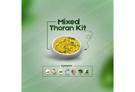 Instant Mixed Vegetables Thoran Kit